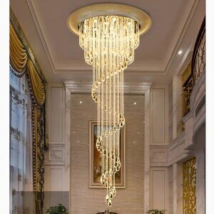 Modern Crystal Pendant Light
